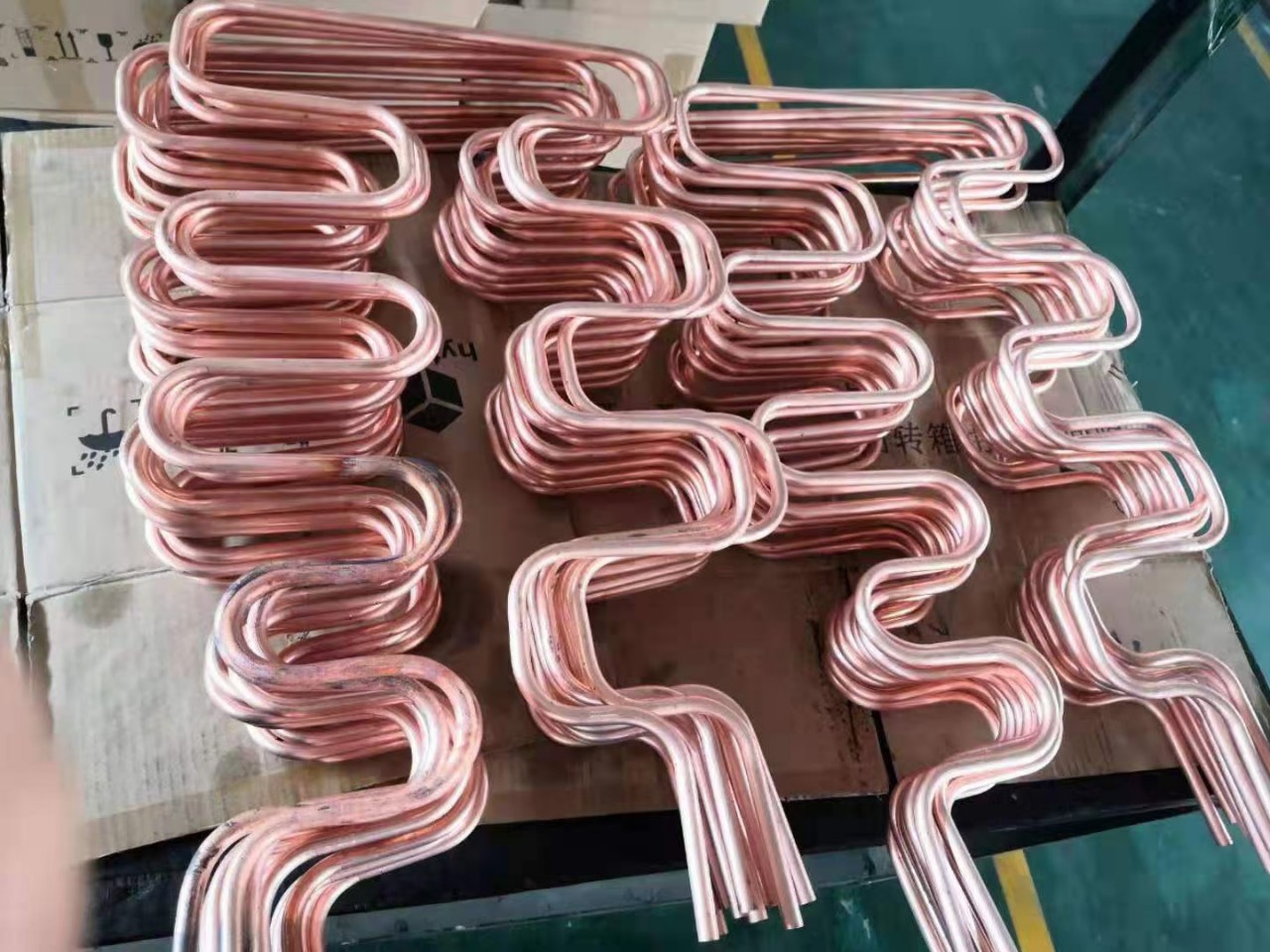 加工换热器铜管19*1软态盘管t2紫铜半硬态铜管紫铜管盘管