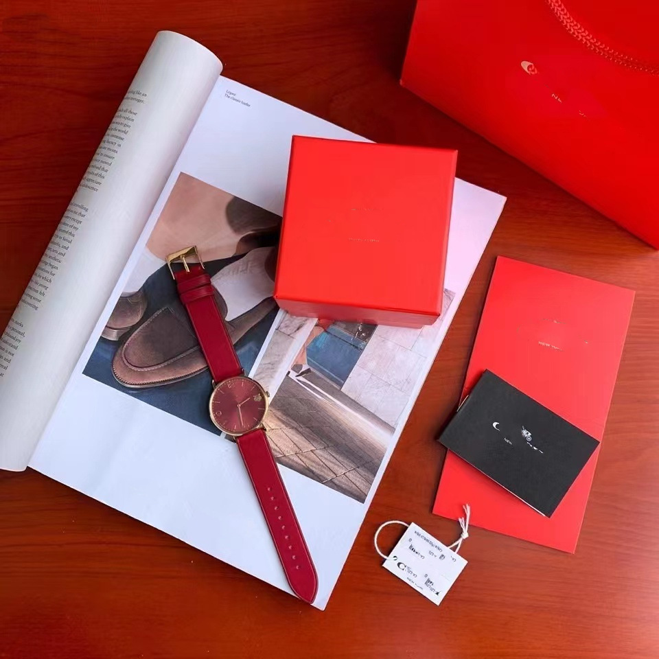 新款康迪娜小众品牌手表dw同款lola rose小绿表rosemont女士手表