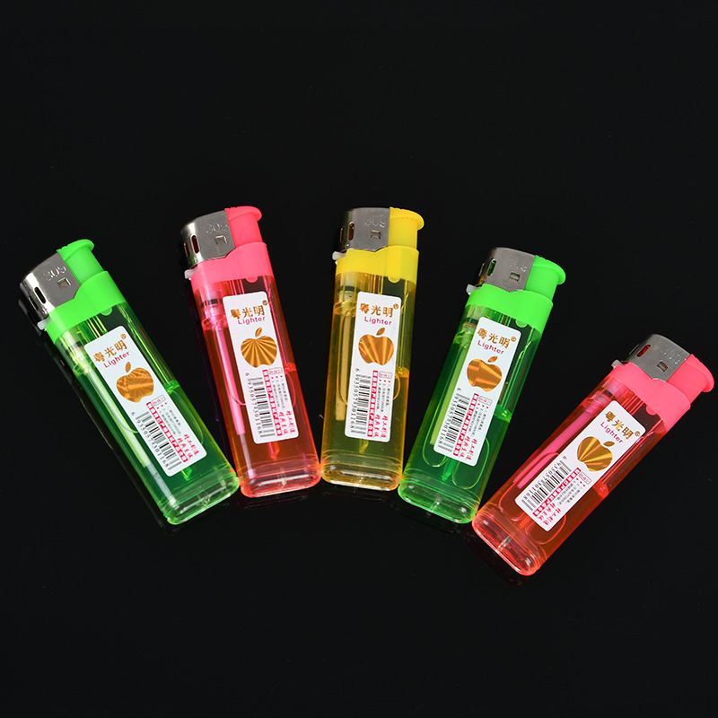 Factory Direct Sales Wholesale 309 Lighter Disposable Electronic Lighter plus-Sized Thickened