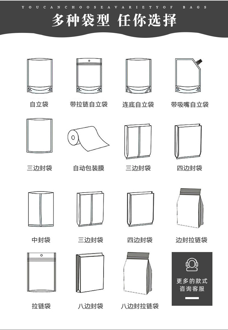 定制铝箔包装袋真空茶叶袋防潮防隔离10克装普洱茶叶小包装袋定做