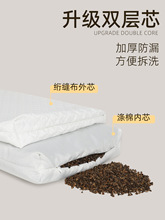 5DSU批发荞麦枕中式复古全荞麦壳护颈枕大人家用助睡眠护颈椎专用