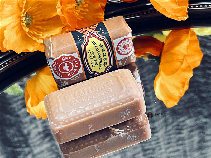 上海制皂 蜂花檀香皂25g旅行装 蜂花皂 纸质包装 怀旧老国货