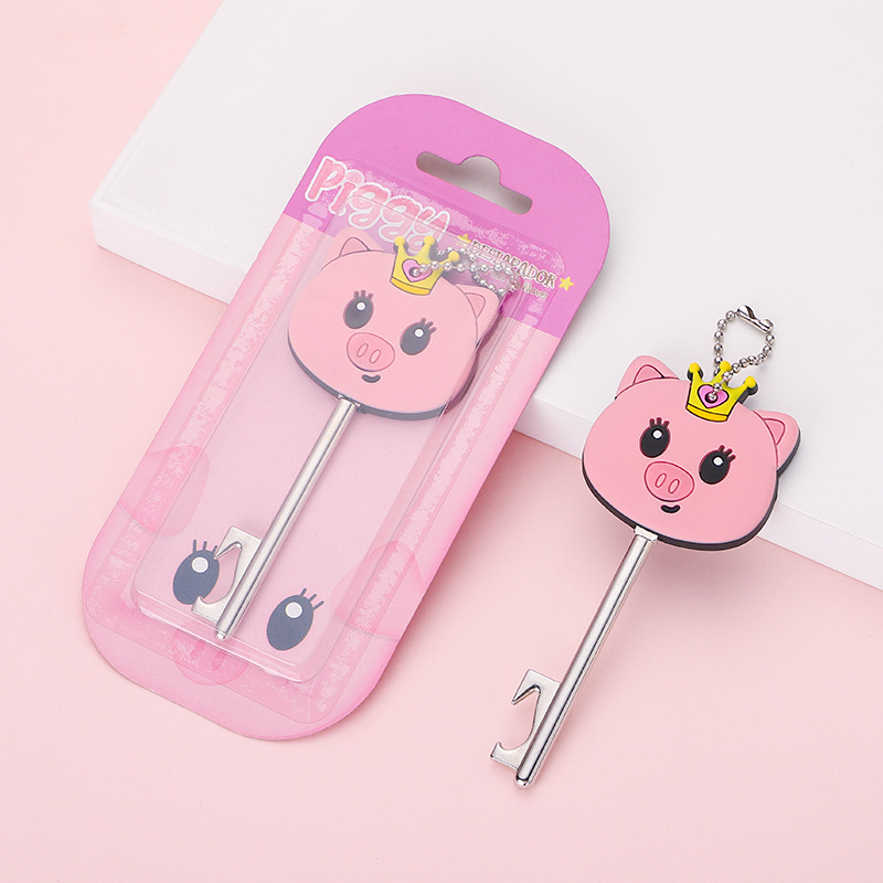 europe and america creative baby one month old small gift birthday party return gift kitty key chain bottle opener