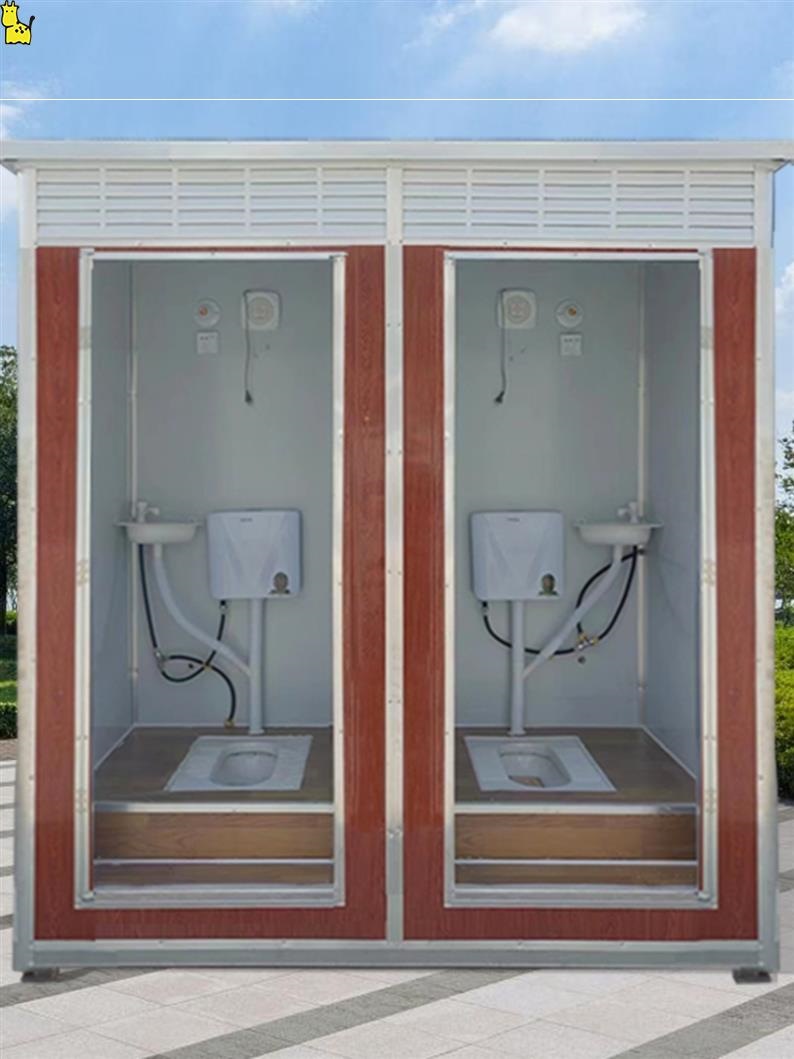 移动厕所卫生间户外工地简易室外农村淋浴房一体公共景区成品厕所