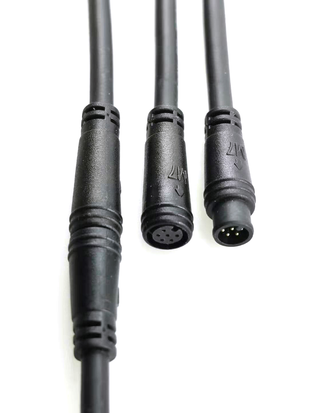 新品m7 6芯连接器 6芯公母连接线 传感器连接线 6p公母接头对插线