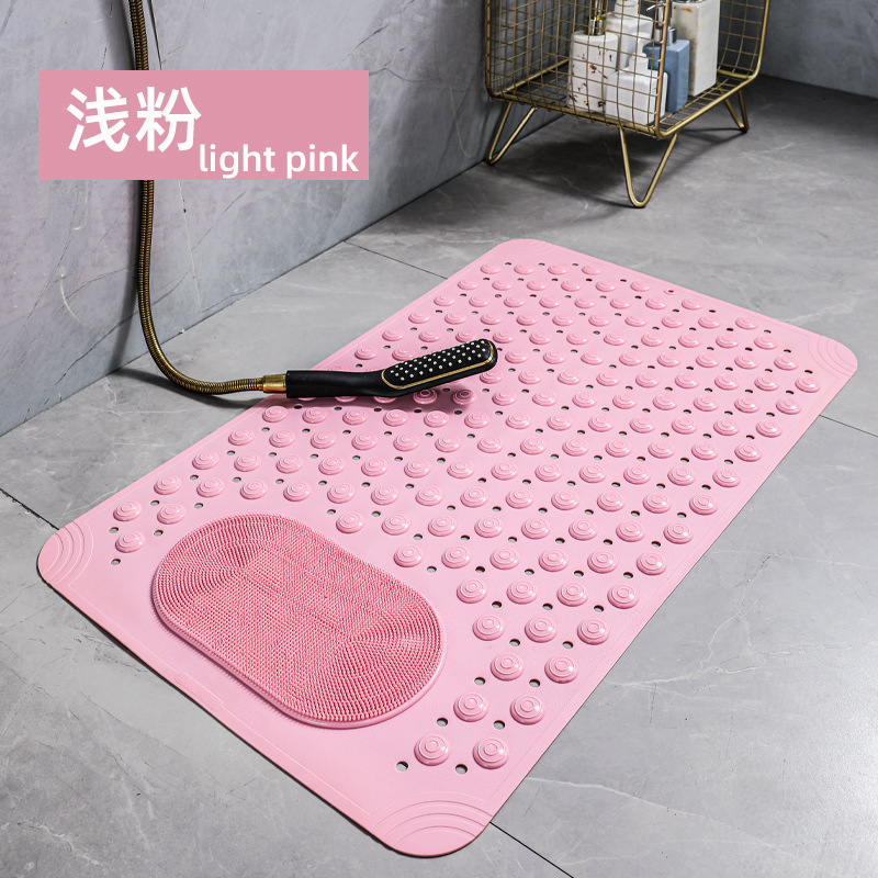 Home Shower Toilet Floor Mat Toilet Falling-Resistant Mat Bathtub Massage Mat Bathroom Non-Slip Bathroom Anti-Slip Mats