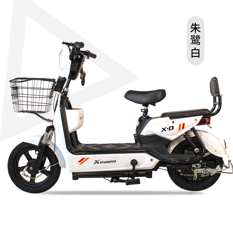 Cross-Border Export Electric Car Adult Electric Bicycle 48V Battery Car Men and Women Scooter Factory Direct Sales Wholesale