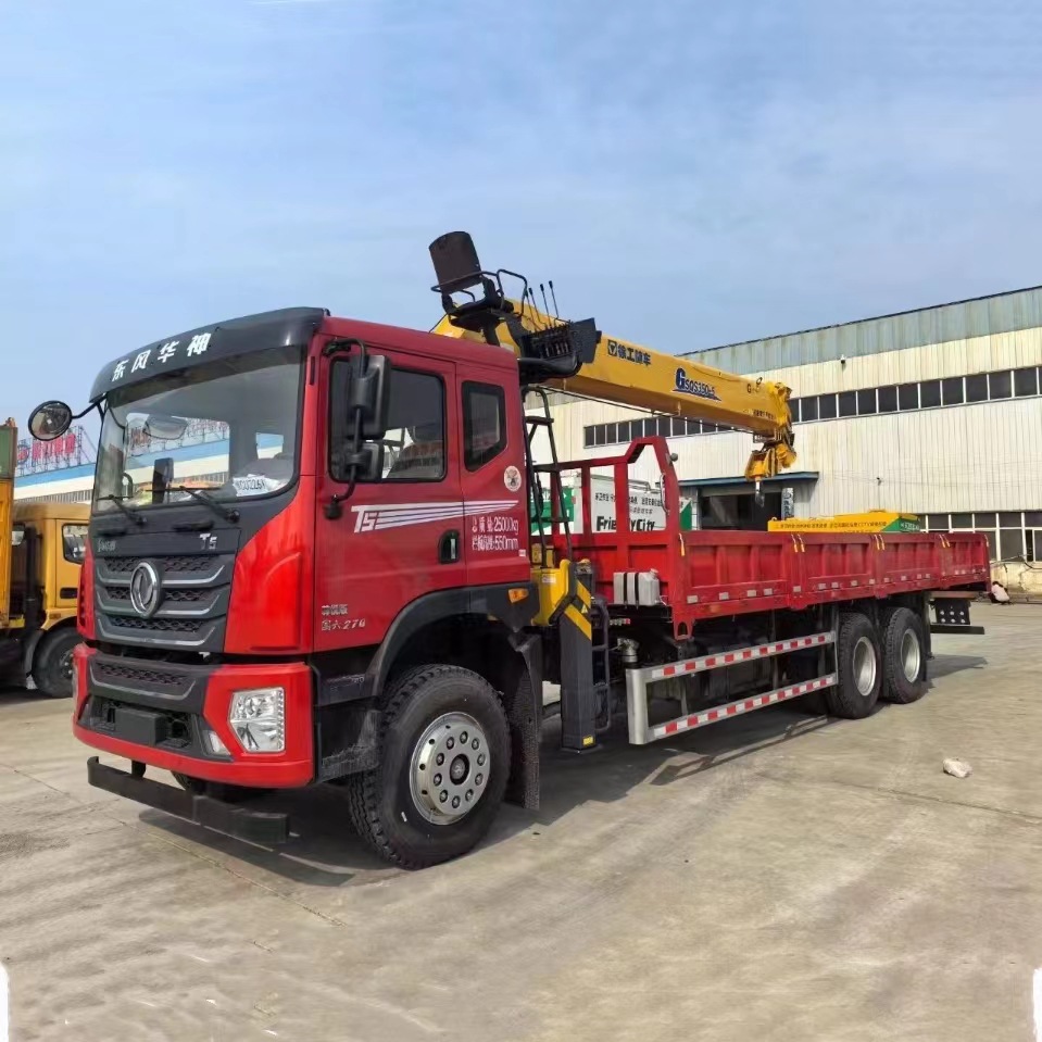 国六东风后八轮徐工12吨随车吊直销 东风t5后双桥自备吊车-阿里巴巴