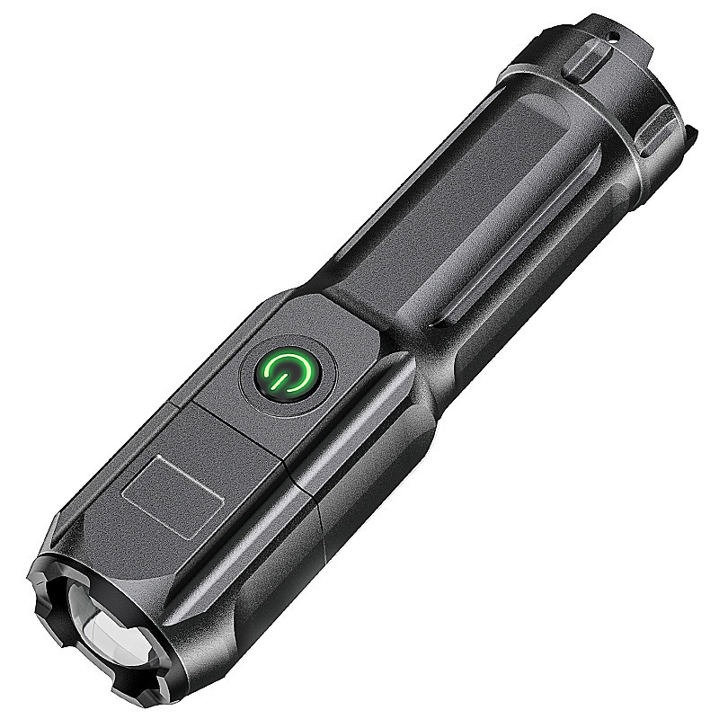 Shark Label Abs Strong Light Focusing Flashlight Outdoor Portable Home Commonly Used Flashlight Distribution Hot Flashlight