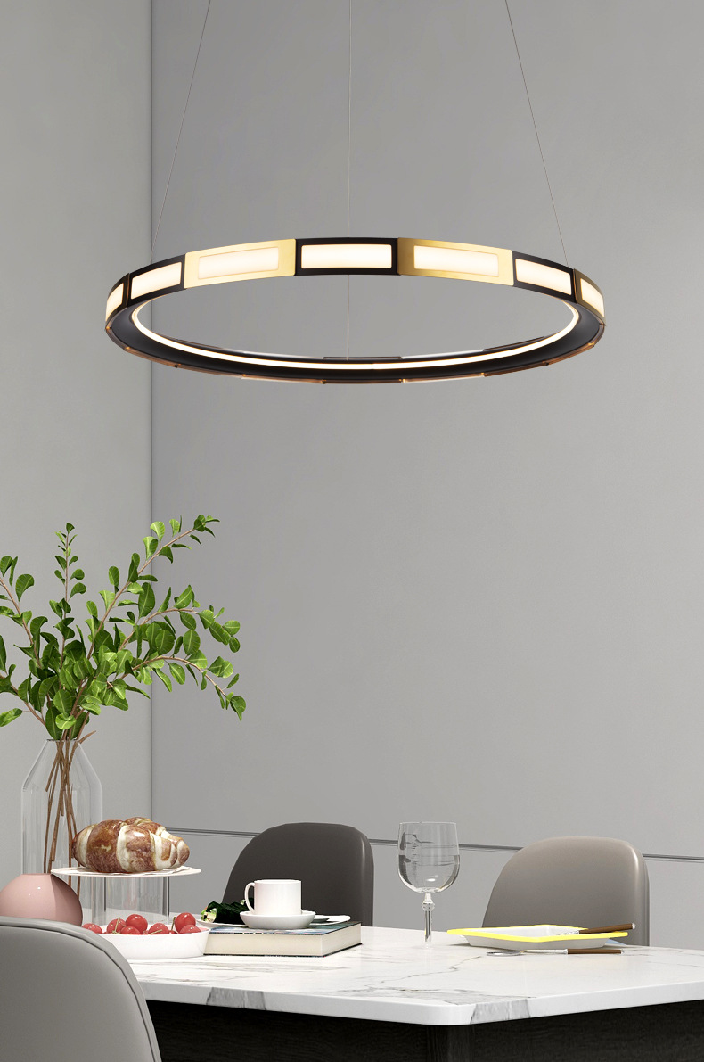 轻奢创意吊灯后现代简约客厅灯餐厅主卧室别墅灯具灯饰2021年新款