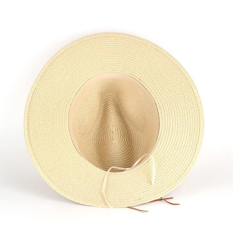 Amazon EBay Cross-Border Boy and Girl Sunshade Sun Hat Travel Straw Hat Panama Jazz Top Hat