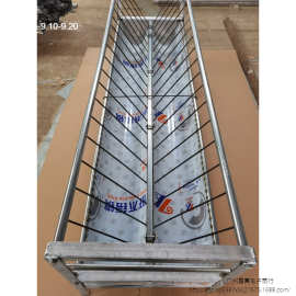 不锈钢养殖喂羊的食槽镀锌料羊槽带架子可组装拆卸自料槽包邮畜牧
