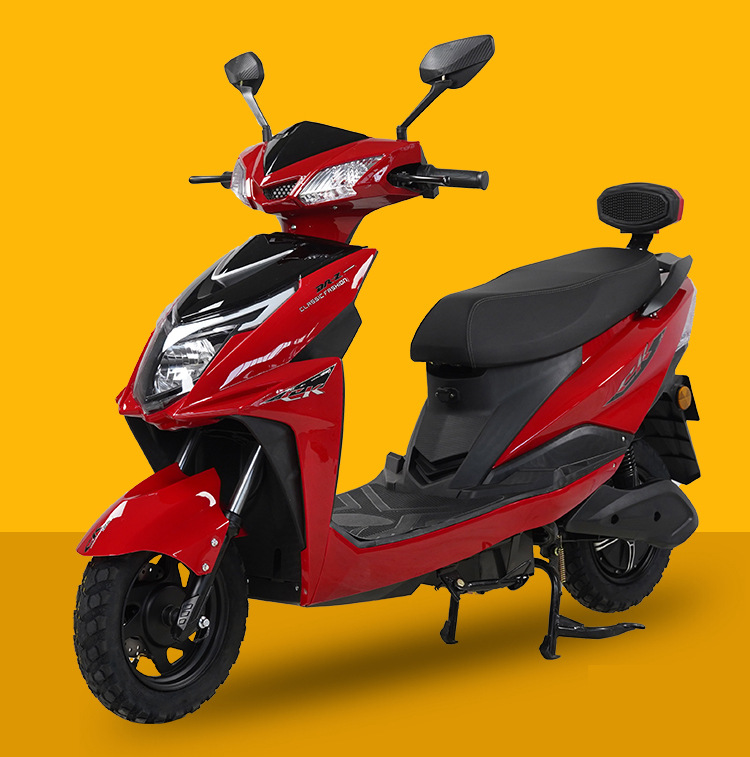 电动车72v电动摩托车踏板电瓶车60v长跑王男女成人外卖高速电摩