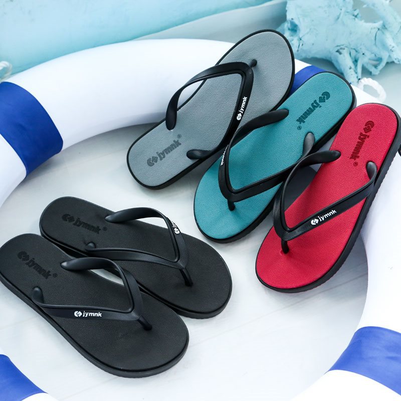 蒙尼克男士人字拖夏季防滑夹脚拖鞋男时尚外穿平底沙滩度假休闲风