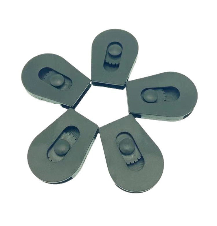 现货批发塑料弹簧扣塑胶绳扣 单双孔猪鼻扣 猫眼扣止滑扣塑料卡扣