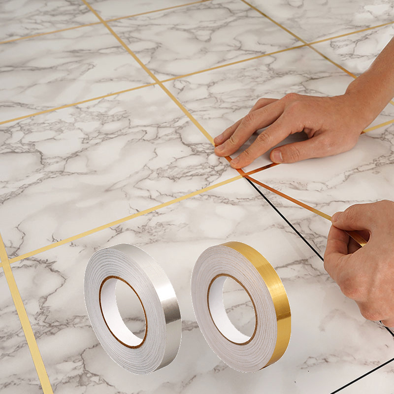 瓷砖美缝贴纸地缝地砖美缝贴条地板砖缝隙遮挡条美缝条装饰线自粘