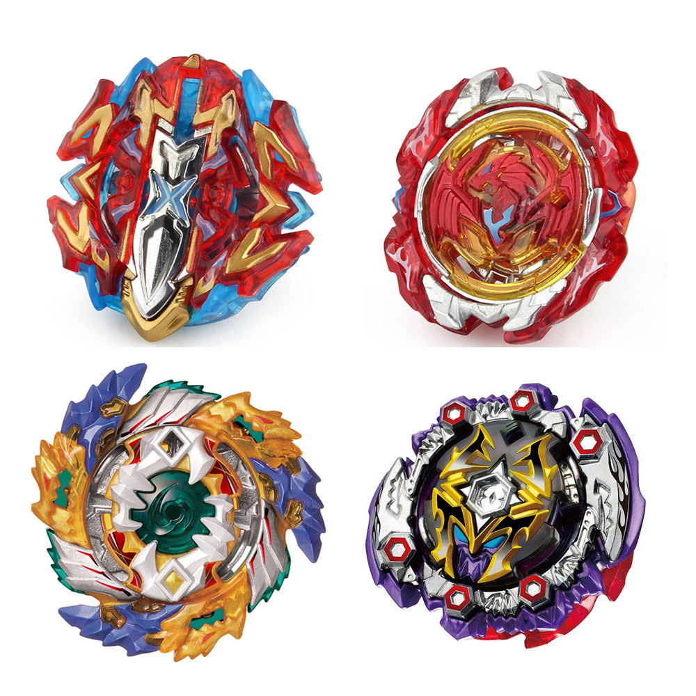 亚马逊跨境套装4合1战斗陀螺玩具1835配战斗盘手把发射器爆裂陀螺