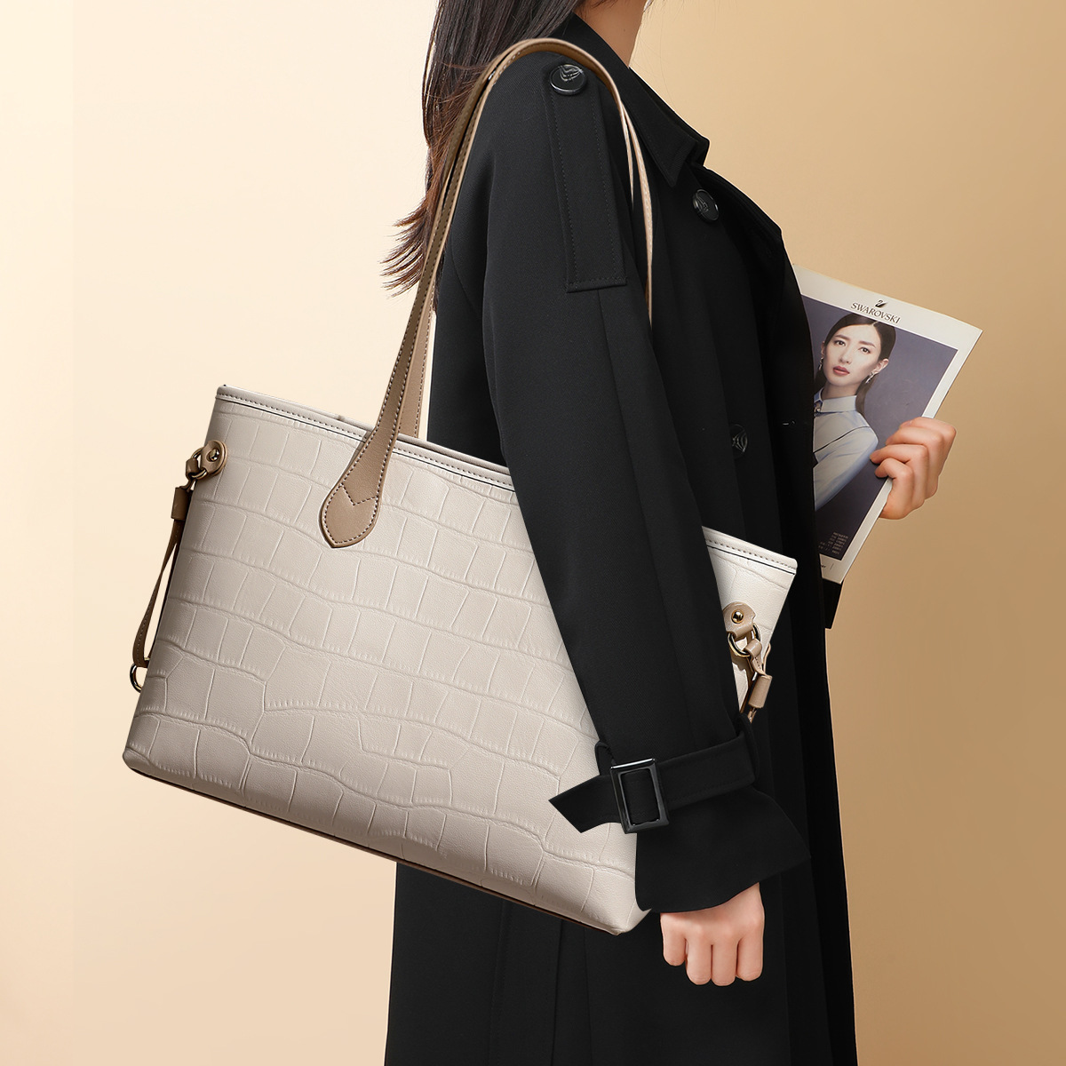 包包女士2024新款托特包女包春夏bags大容量通勤轻奢大包单肩包