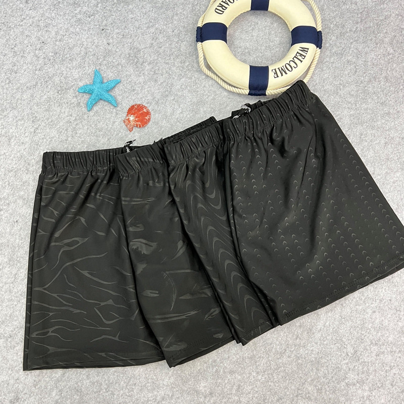 Men's Imitation Shark Skin Swimming Trunks Men's Hot Spring Beach Swimming Shorts for Men Adult Boxer plus-Sized Swimming Trunks Batch