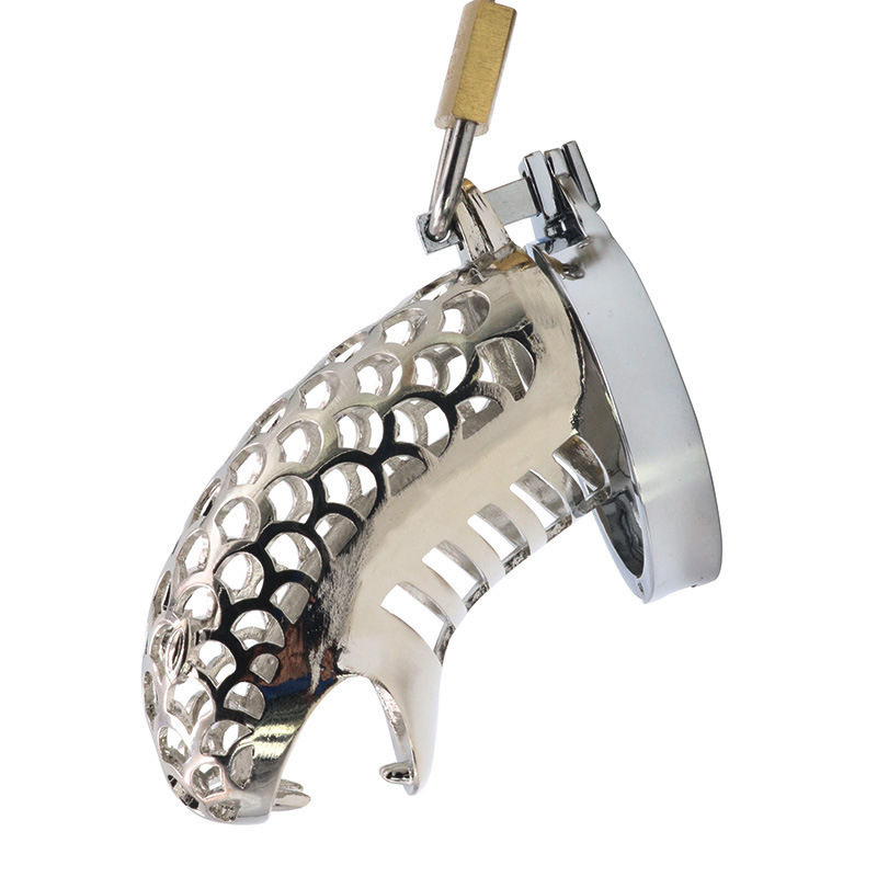 男用情趣用品sm金属贞操锁贞洁锁鸟笼jj笼男用鸡鸡锁厂家一件代发