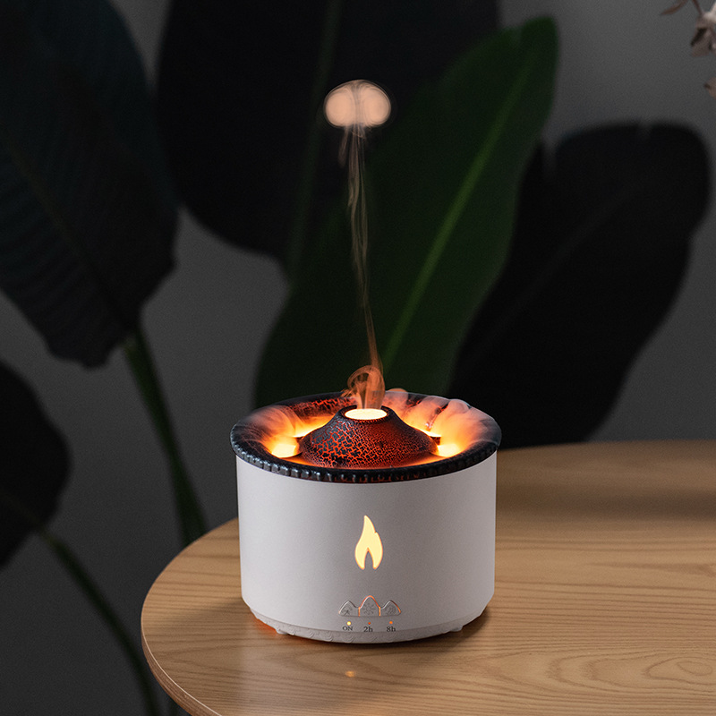 Volcano Aromatherapy Humidifier Household Mist Essential Oil Automatic Aerosol Dispenser Ultrasonic Aroma Diffuser