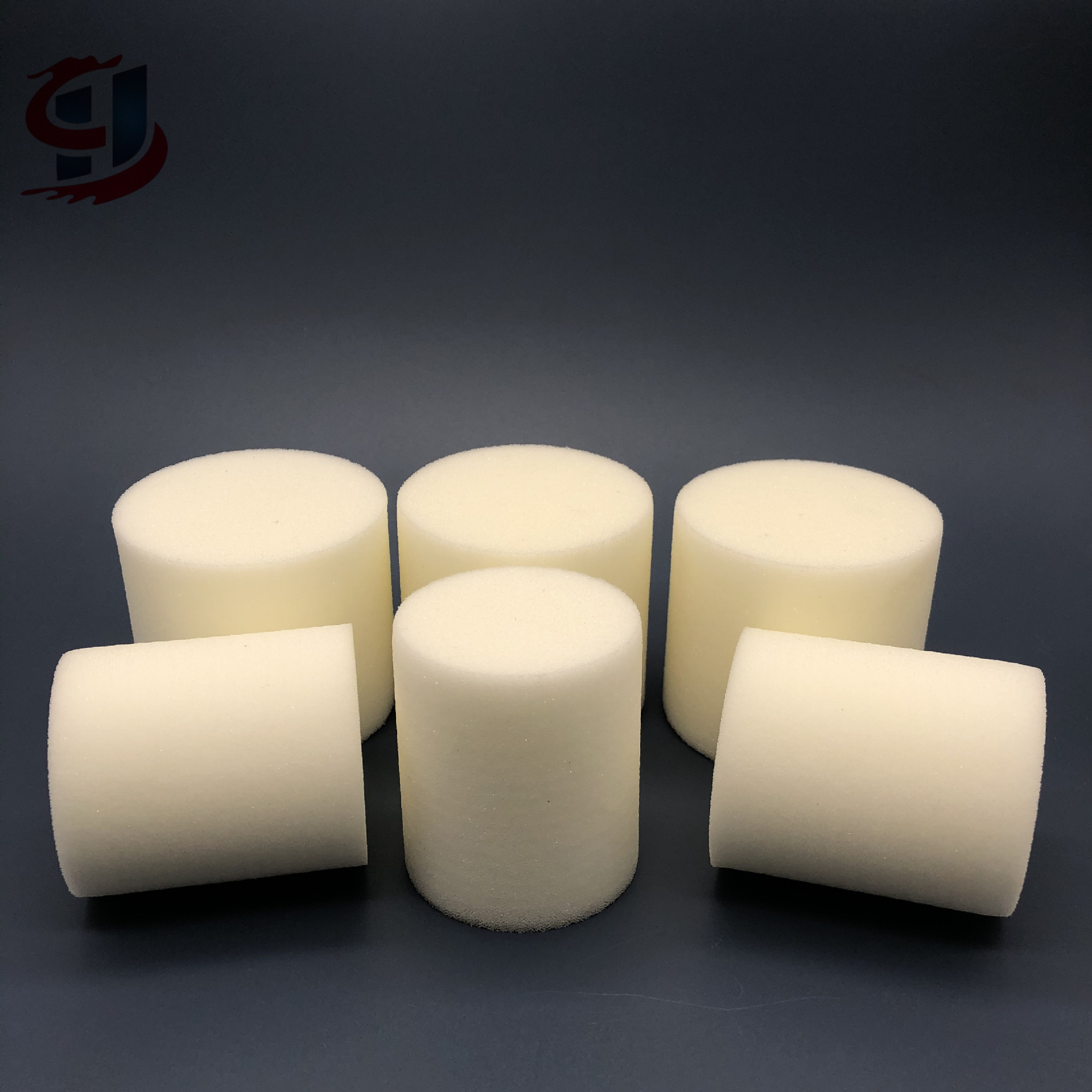 船舶水暖管道清洁吸水海绵柱地暖地热清洁射弹圆柱体海绵高密度