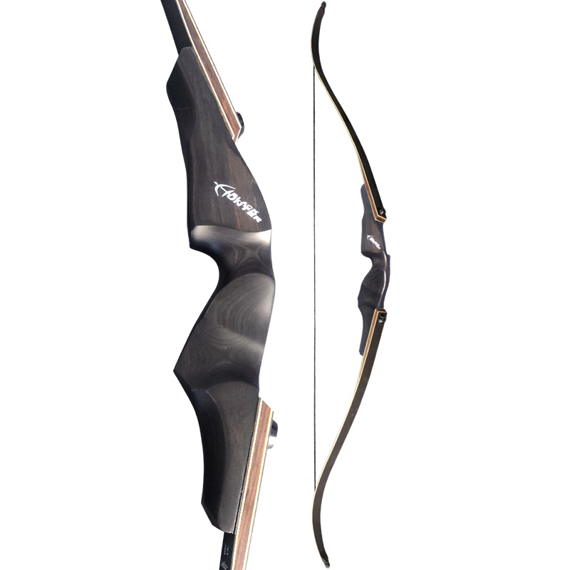 跨境热销 美猎弓 黑猎人老黑美式猎弓传统弓箭户外射击运动分体弓