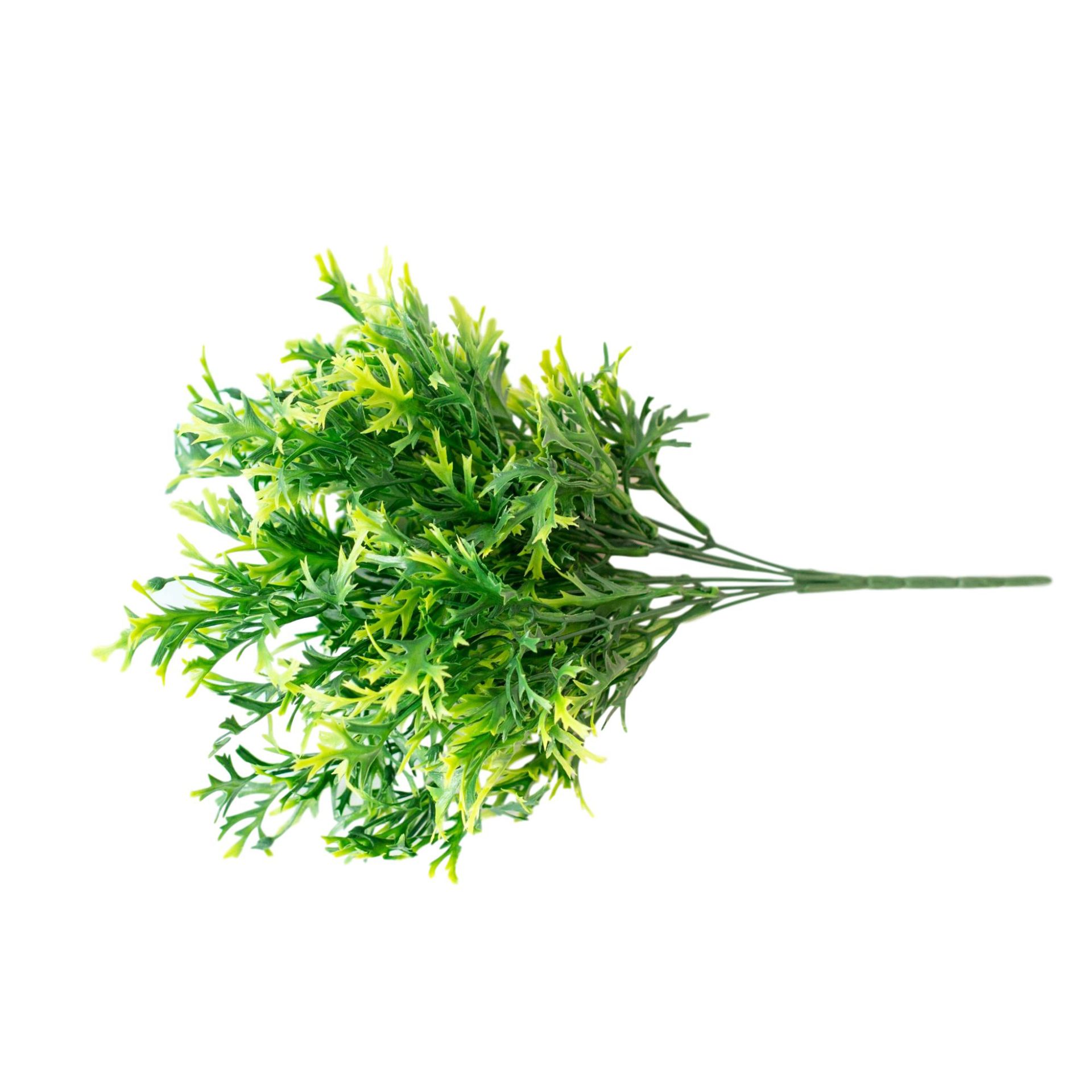 植物墙配材仿真植物 7叉水草鹿角草 花蕨类植