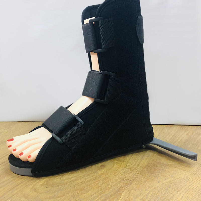 石膏鞋骨科支具夹板丁字木板鞋丁字鞋康复防旋鞋脚踝固定矫正鞋