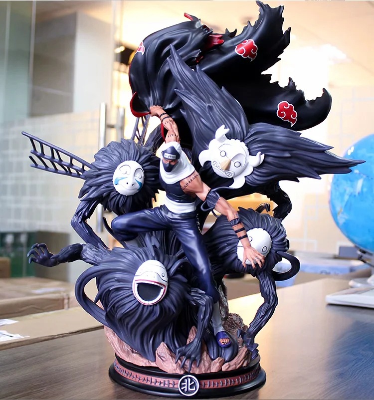 逍遥动漫 火影忍者 gk cs晓组织 角都 场景雕像 模型盒装手办