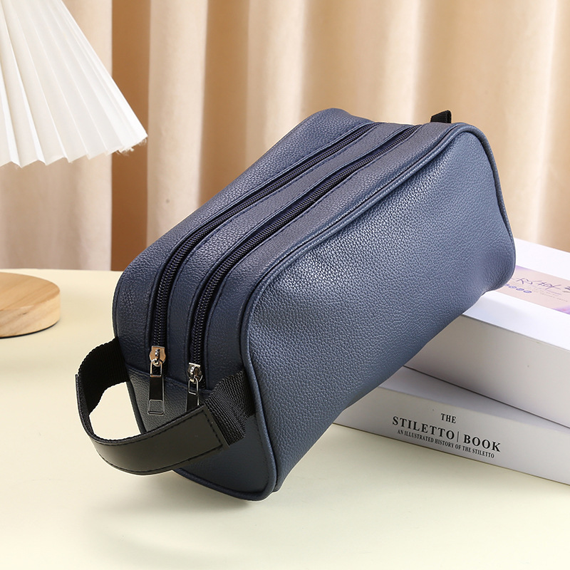 New Online Influencer Fashion Trendy Cosmetic Bag Portable Toiletry Bag Portable Storage Bag Travel Cosmetics Organizing Bag