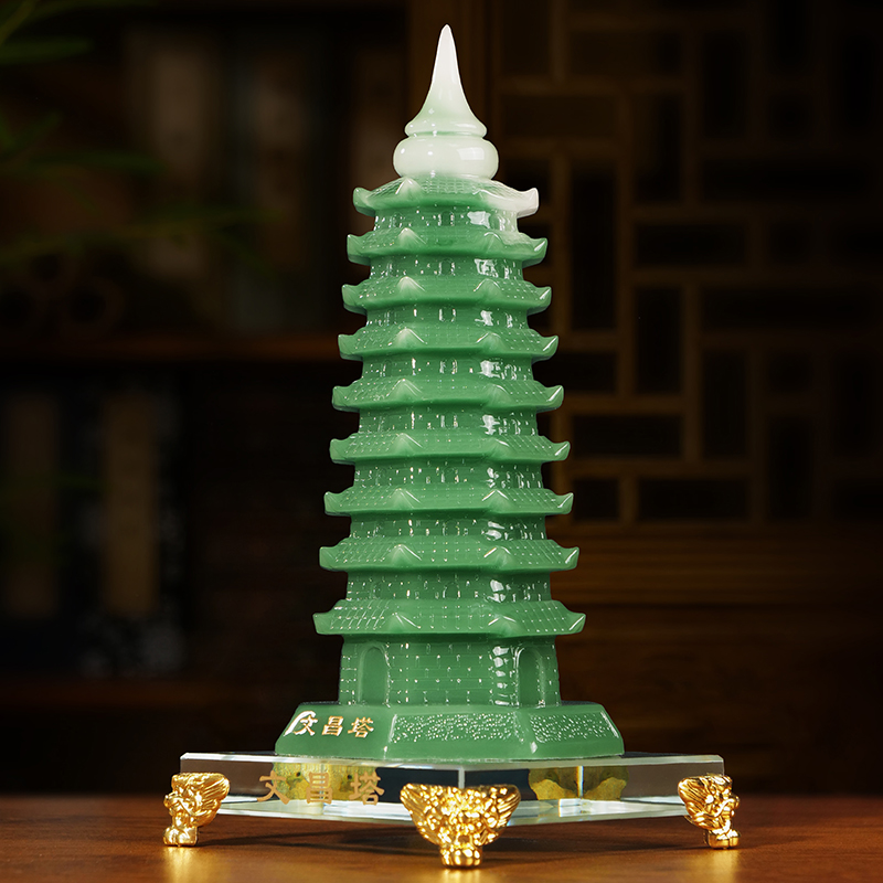 x9ig文昌塔工艺品九层摆件学生送老师毕业纪念礼物办公室书房桌面