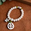 natural Bodhi root Hand string White jade Bodhi 108 Beads beads Bodhi Bracelet men and women Bracelet Jewelry wholesale