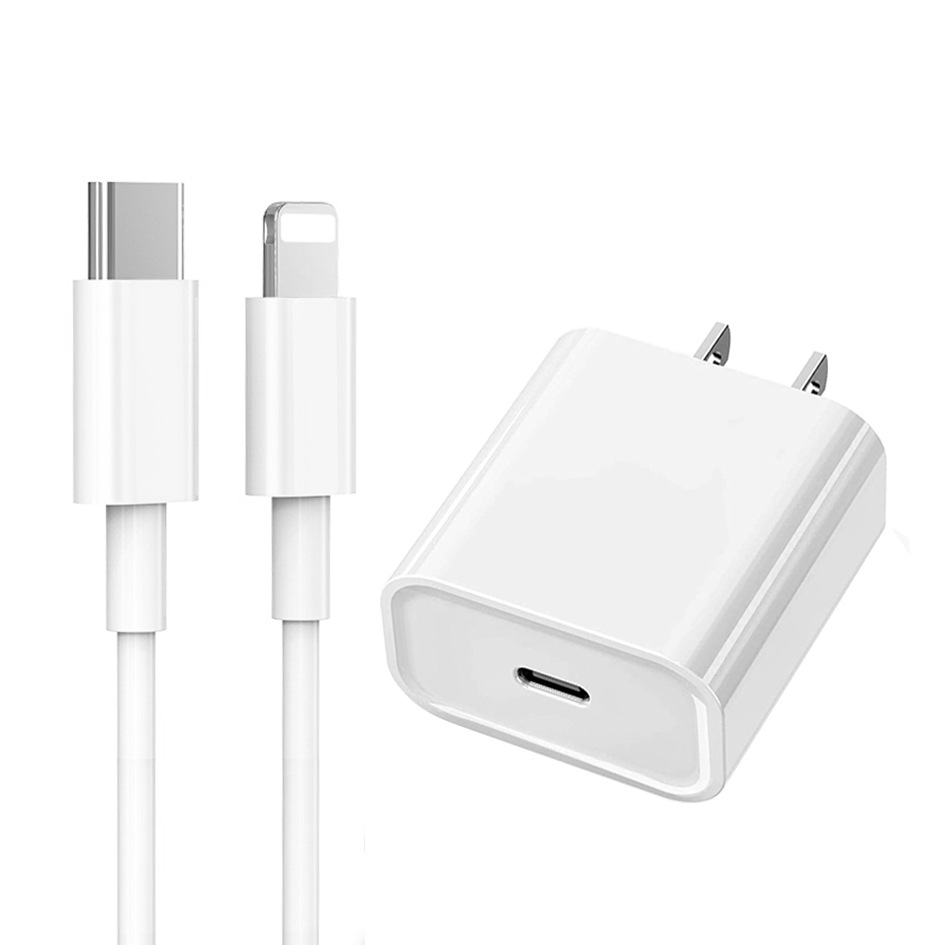 Applicable to Apple Charger Pd30w Charging Plug iPhone Charger Fast Charge Data Cable Set Wholesale