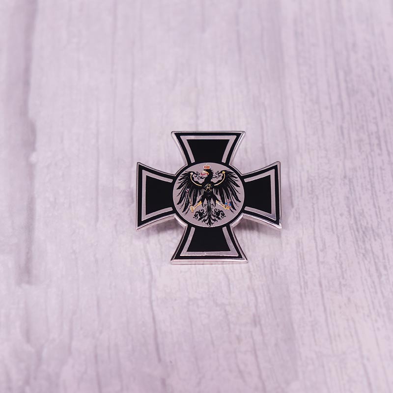 德国普鲁士王国鹰徽章铁十字胸针