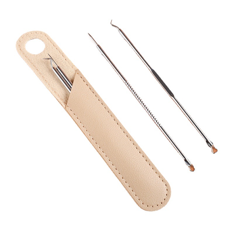 Closed Mouth Combination Acne Needle Set Blackhead Scraping Acne Needle Beauty Salon Home Pop Pimples Go Pimple Removing Needle Squeeze Tool