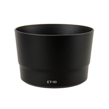 ET-63卡口遮光罩 适用于佳能55-250mm STM镜头专用 遮光罩 可反扣