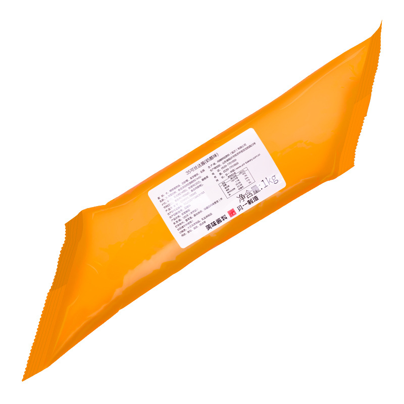 欧喜不二可丝达馅料1kg卡仕达酱西点奶油夹心奶酪味巧克力酸奶味