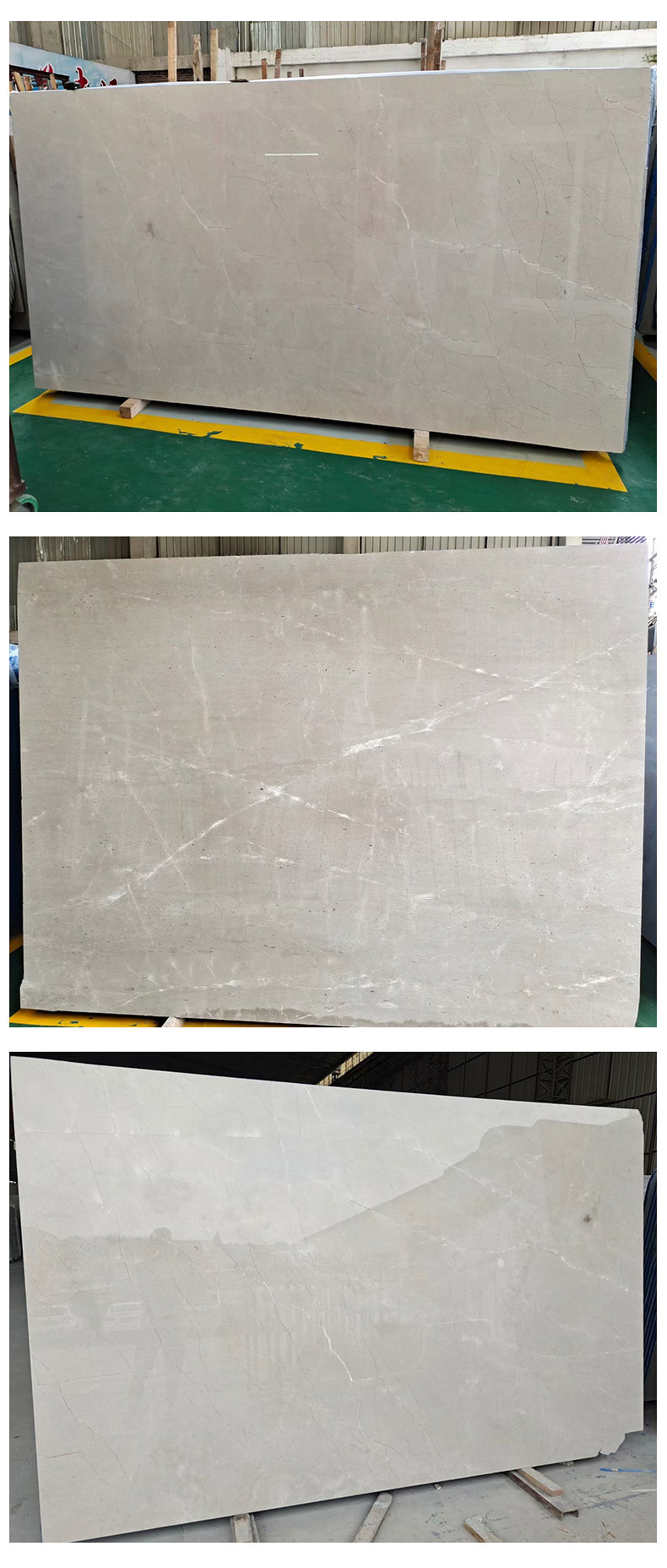 小米灰大理石板材电视背景墙石板批发酒店楼梯大板