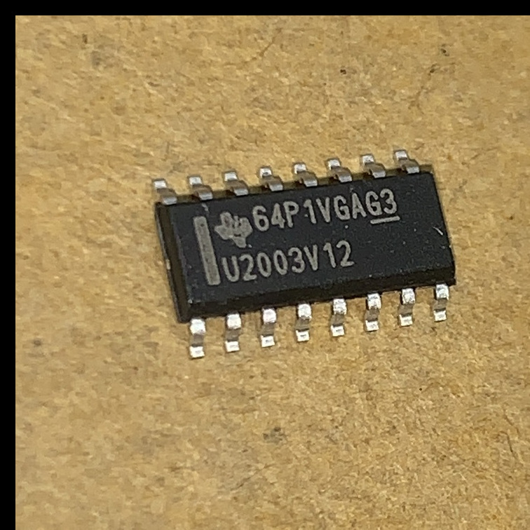 全新进口原装正品 uln2003v12dr 芯片 soic-16 达林顿晶体管阵列