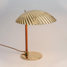 丹麦GUBI贝壳台灯北欧设计师款客厅卧室床头灯黄铜中古装饰氛围灯