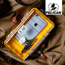 PELICAN派力肯1060户外防水盒手机收纳 塘鹅安全防护箱塑料三防盒