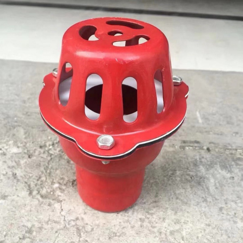 混凝土搅拌机水泵莲蓬头自吸泵家用水泵铁质吸水底阀止回阀配件