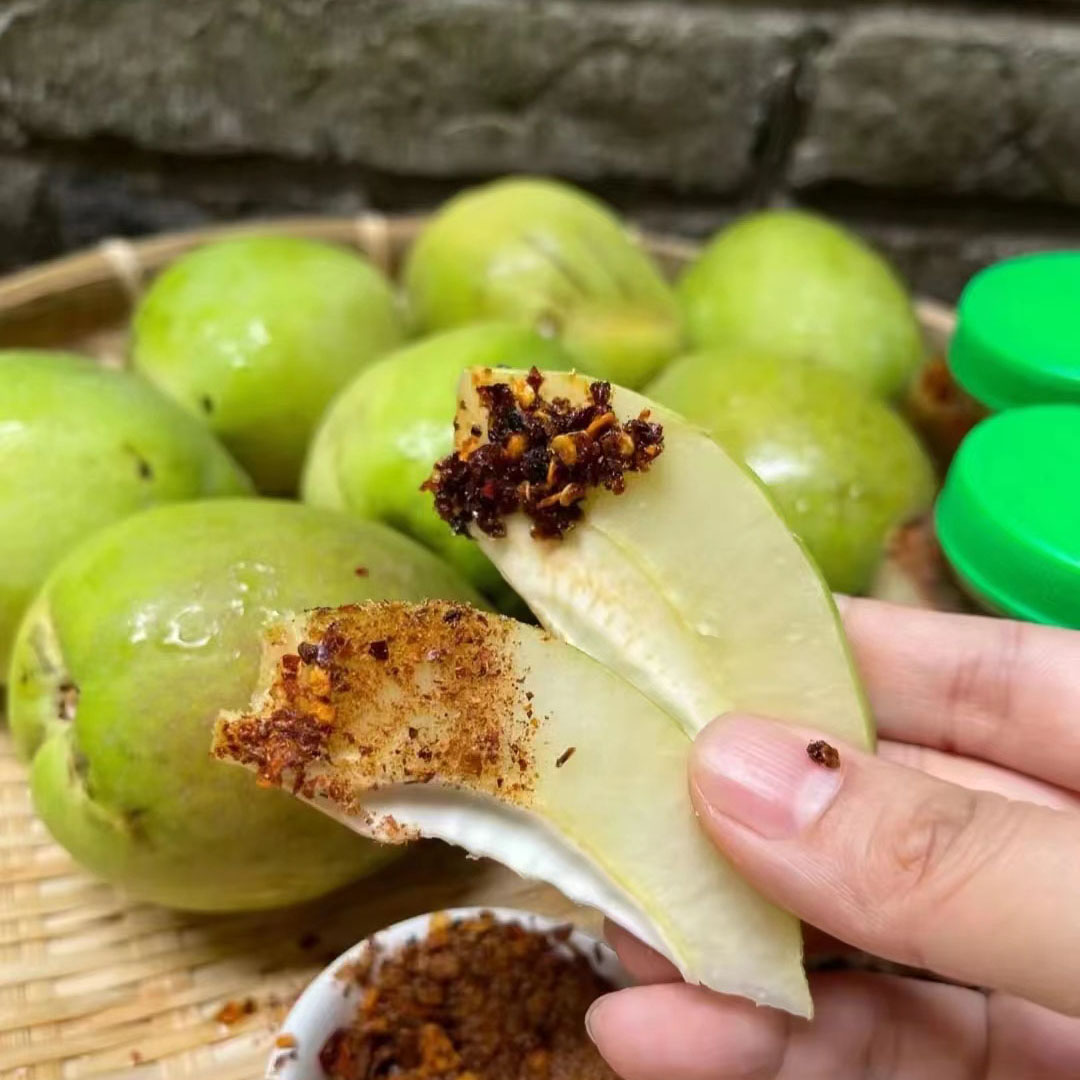 5斤包邮酸木瓜云南特产临沧野地酸木瓜新鲜红花酸木瓜大理酸木瓜