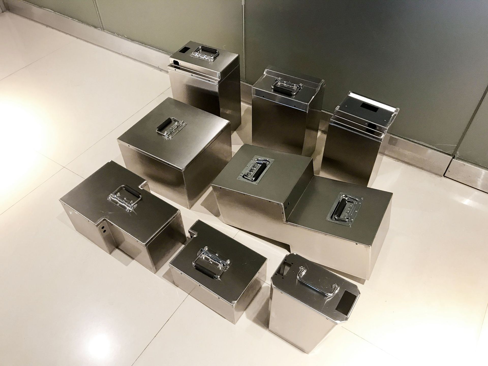 电动车不锈钢锂电池外壳锂电池箱定制