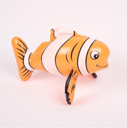 厂家定制pvc充气鱼 仿真鱼 充气儿童玩具 充气海洋鱼节日装饰玩具