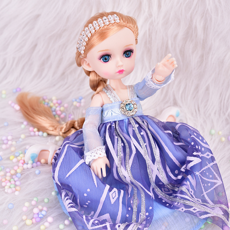lofea萝菲雅10英寸冰雪公主bjd玩偶娃娃六一儿童节女生情人节礼物
