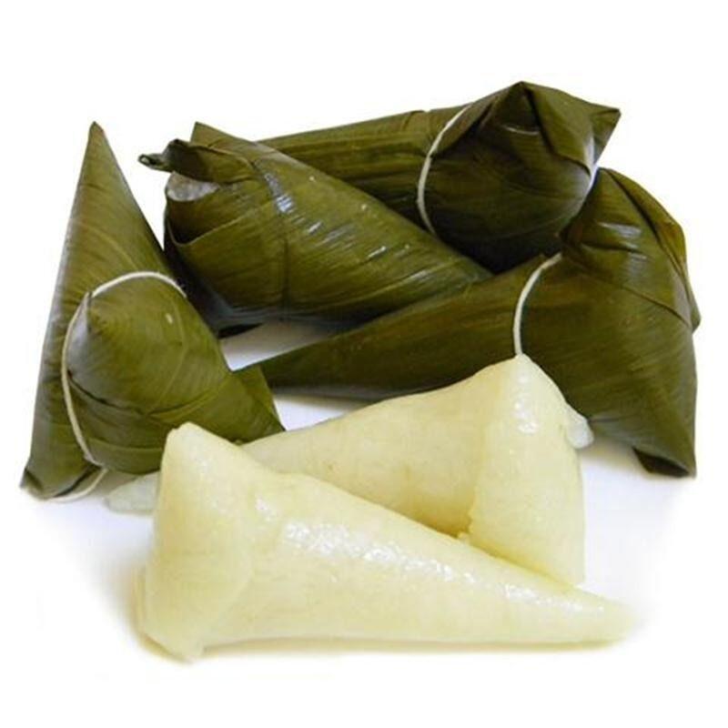 湖北白水粽清水糯米粽子迷你小粽子原味湖北特产端午真空袋装免邮