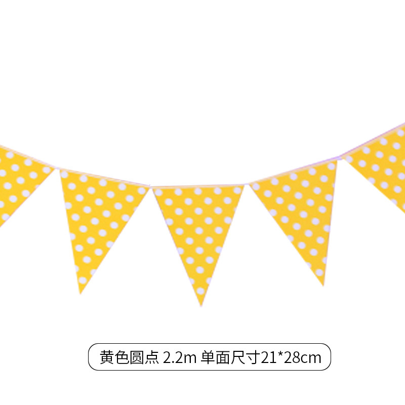 Children's Day Kindergarten Hanging Flag Dress up School Classroom Atmosphere Decorations Arrangement String Flags Hanging Flag Banner Ornaments