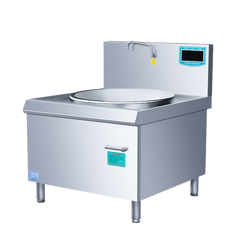 商用电磁炉大锅灶20/30kw 大功率电磁灶不锈钢电灶台食堂电热灶